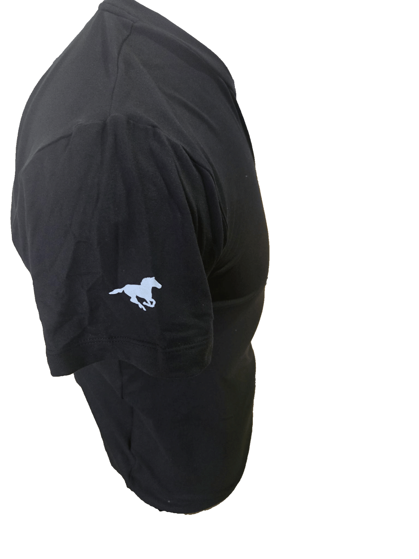 Stallion Blue Shield Tee Shirt for Men