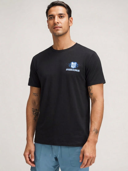 Stallion Blue Shield Tee Shirt