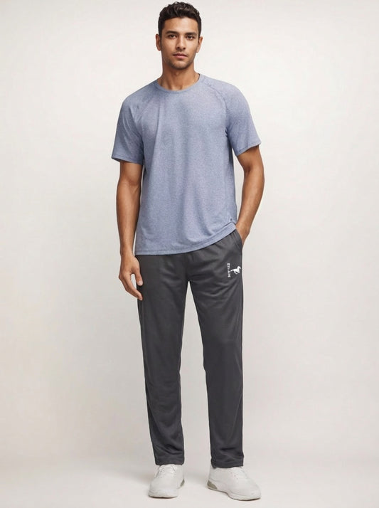 Mesh "Work-Out" Pants Branding the White Stallion