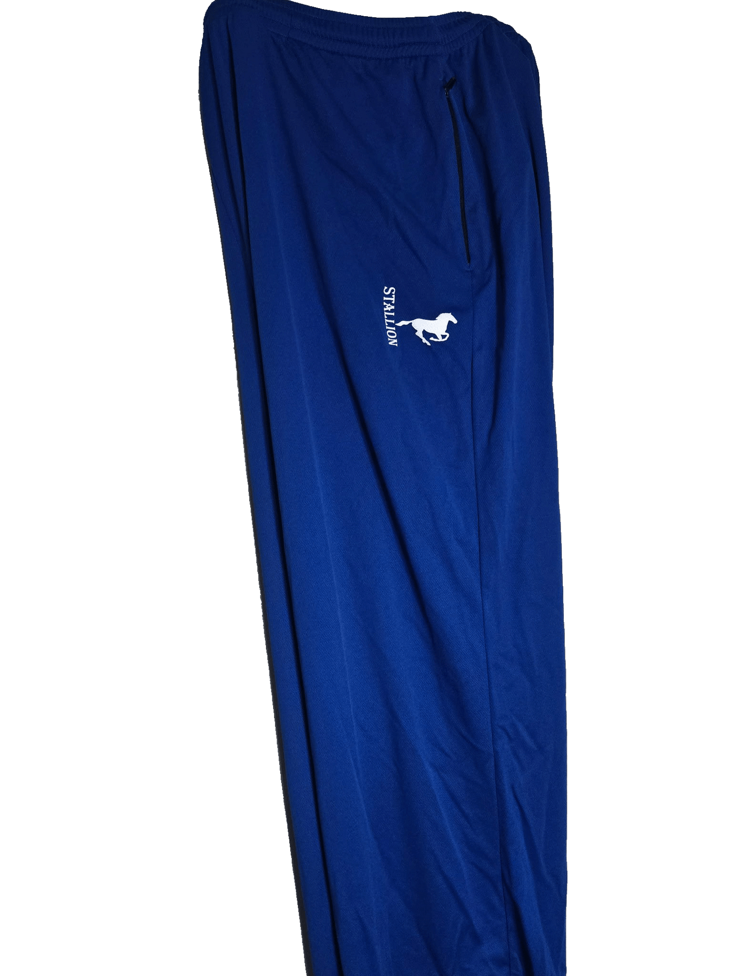 Mesh "Work-Out" Pants Branding the White Stallion